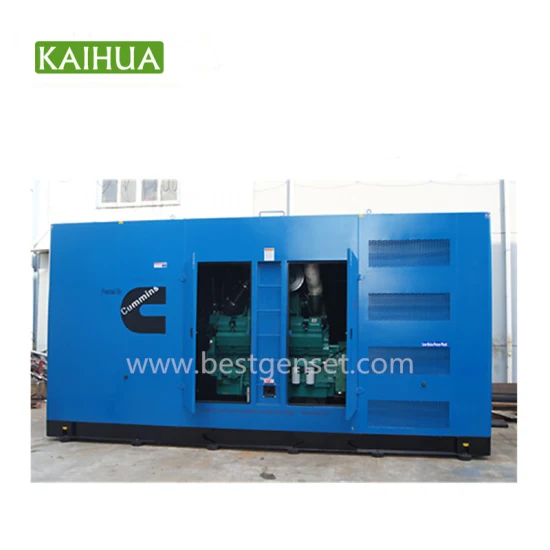 Silent 750kw Power Diesel Generator Made in China